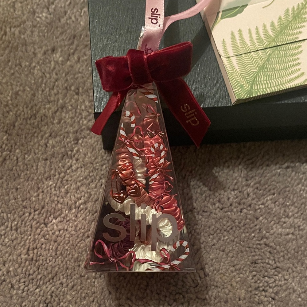 Slip Silk Scrunchies Set - Crimson, Blush, Caramel, Black, White
